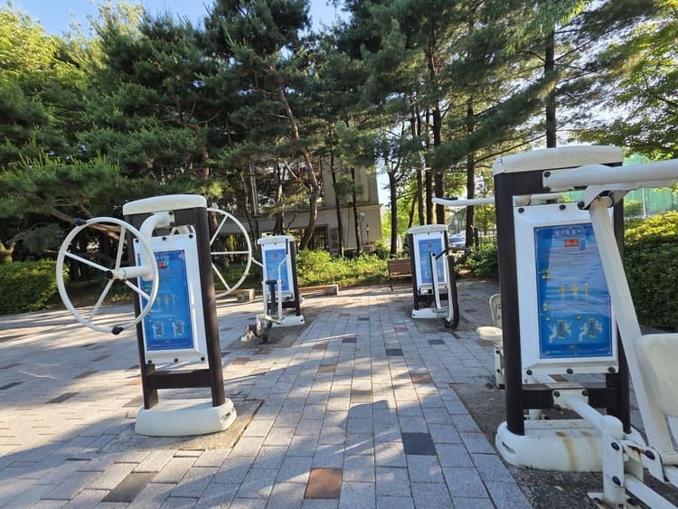 성남 분당 마루공원 다목적 운동장 및 시민 체육시설