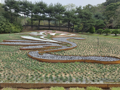 안면도수목원 청자자원 정원 풍경